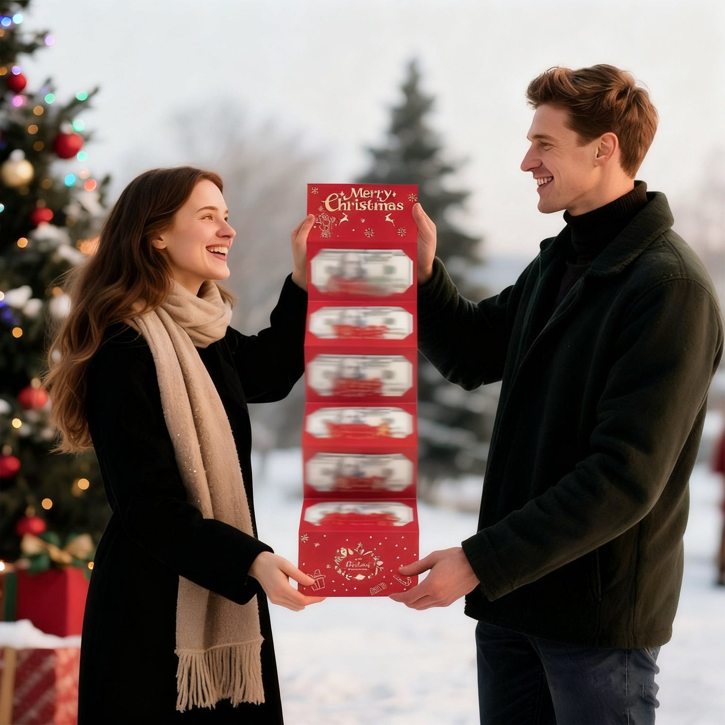 🎁🔥 Offerta natalizia anticipata ✉️ Busta regalo natalizia per contanti 🎅🎄