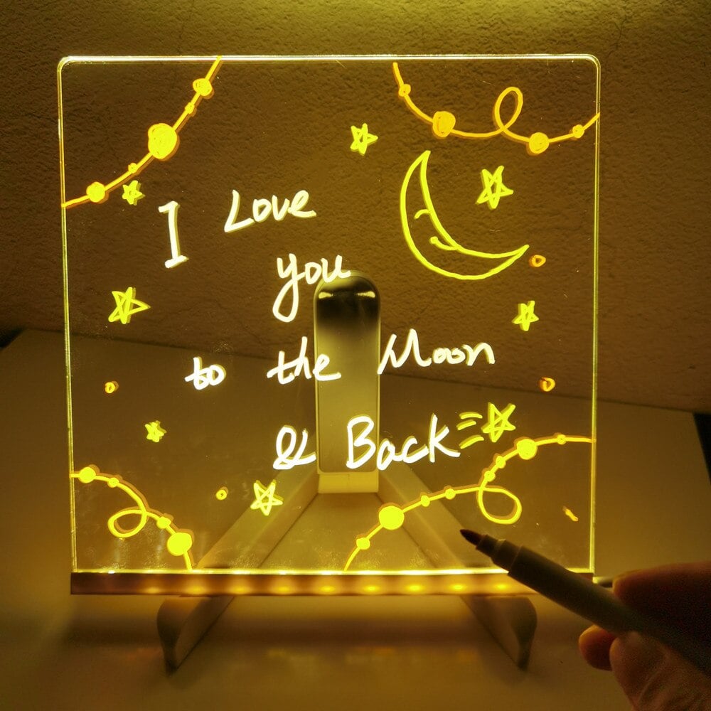 ⏳ULTIMO GIORNO SCONTO 56%!! 🎨 Lavagna LED Luminosa 🎁 Acquista 1 e Ricevi 7 Pennarelli Colorati in Omaggio