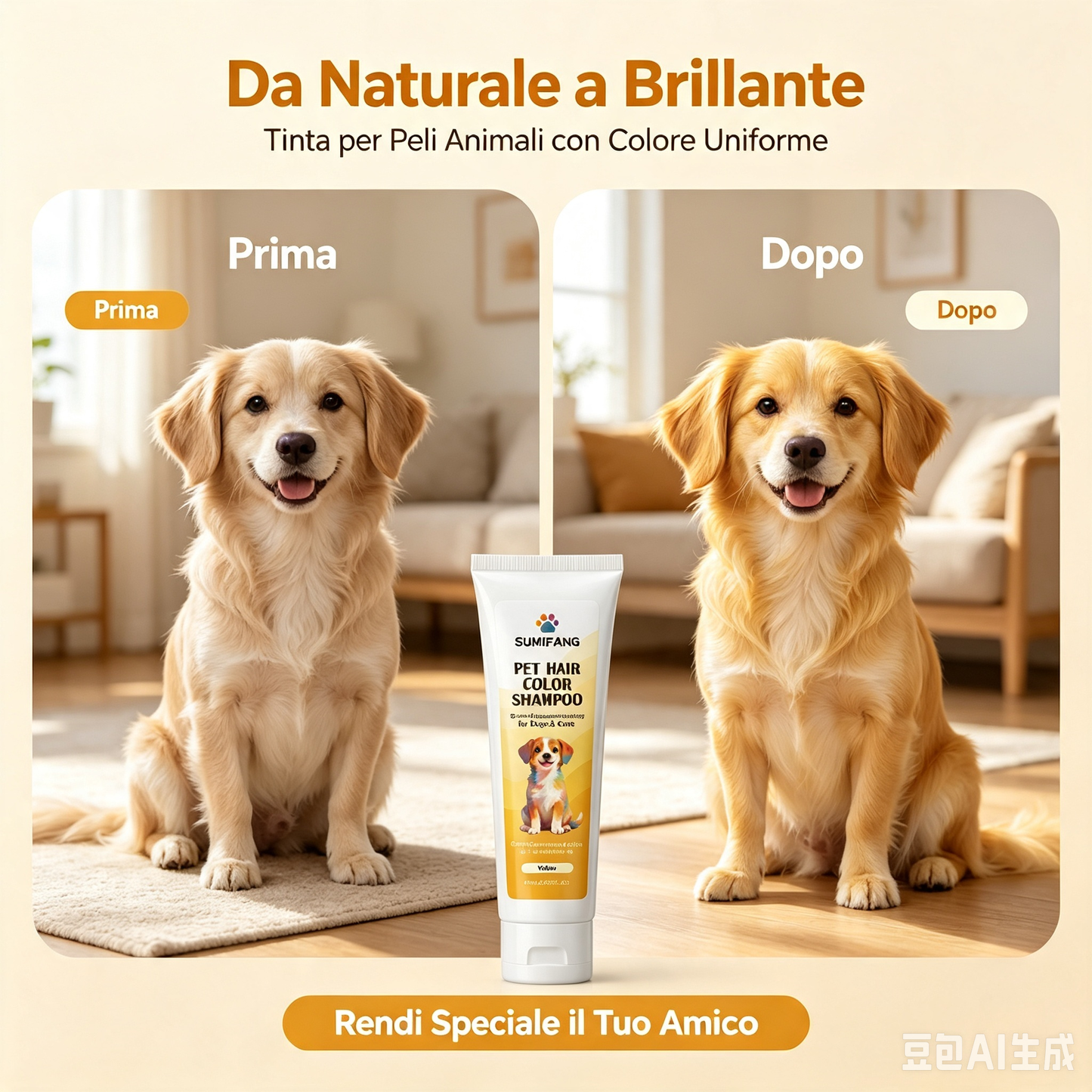 🎺🥳 SALDI CALDI 2026 🥳💞 5.000+ VENDUTI! 🐶🐱❤️ OFFERTA LAMPO: -30% per i primi 300 – Tinta per Peli di Animali Domestici SHOUPIN | Crema Colorante Professionale per Cani e Gatti