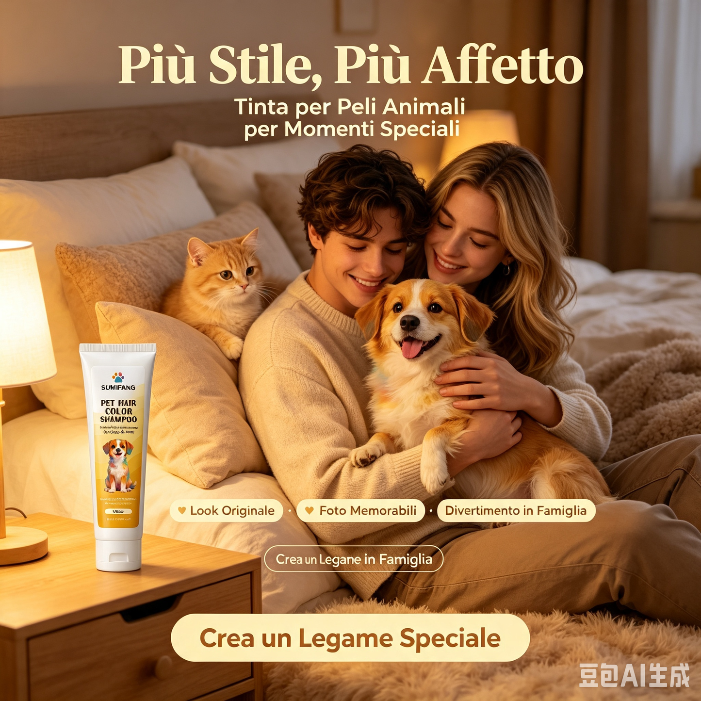 🎺🥳 SALDI CALDI 2026 🥳💞 5.000+ VENDUTI! 🐶🐱❤️ OFFERTA LAMPO: -30% per i primi 300 – Tinta per Peli di Animali Domestici SHOUPIN | Crema Colorante Professionale per Cani e Gatti
