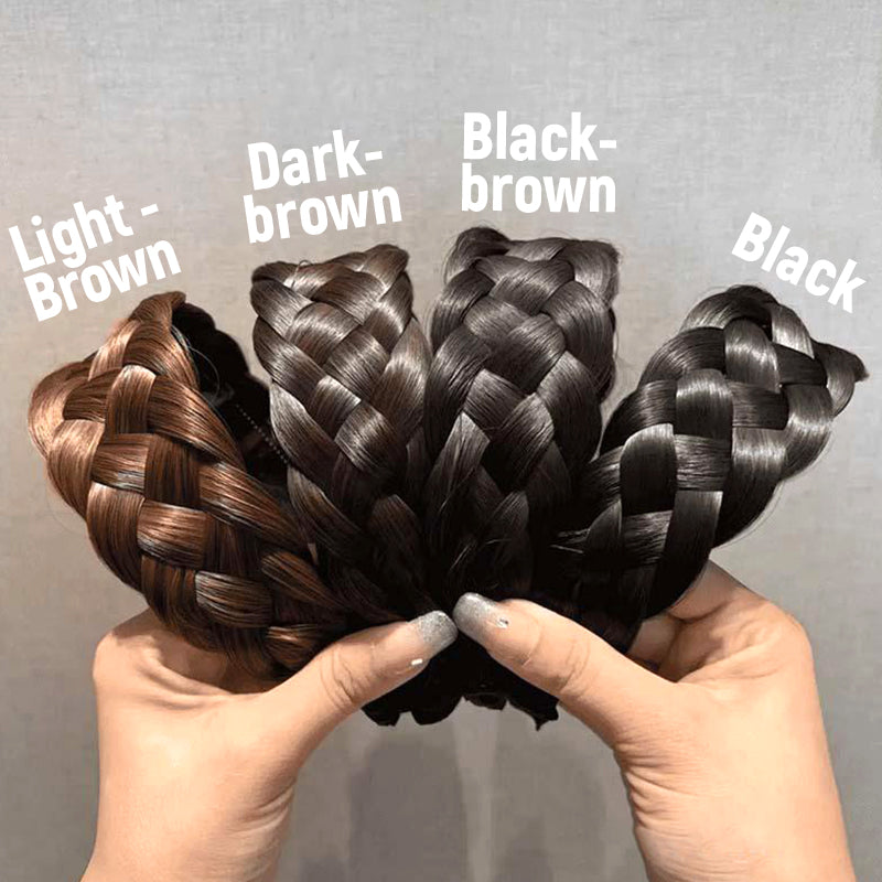 Fascia per capelli con parrucca