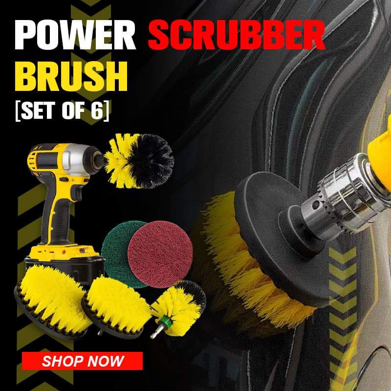 Spazzola Power Scrubber (set da 3)