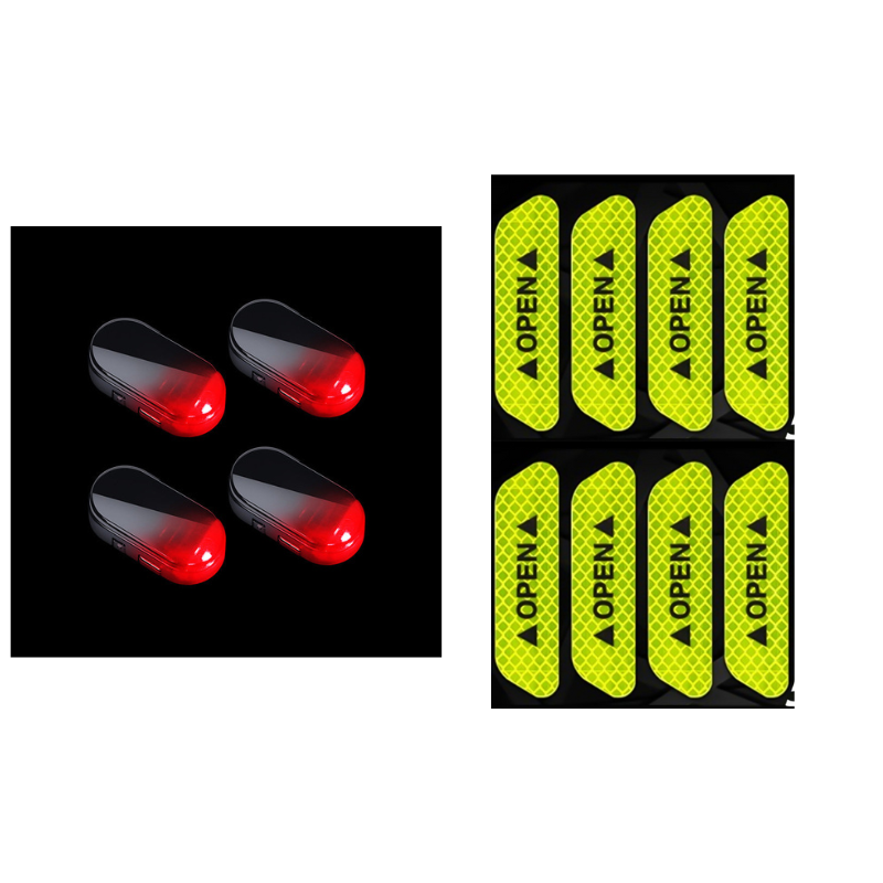 Spia antifurto per auto alimentata ad energia solare