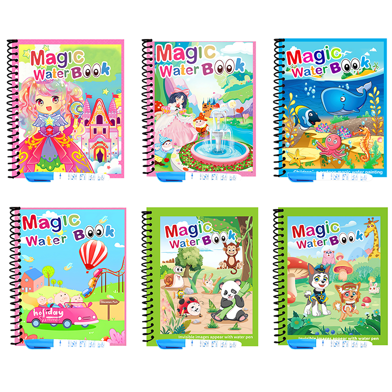 🌹ACQUISTA 1 PRENDI 1🔥Promozione estiva 🎁✨️Libro magico sull'acqua📚️🎨🧠