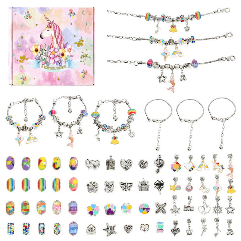 ⏳50% di sconto per un periodo limitato⏰Kit per creare braccialetti con charm | Perline e confezioni regalo💎🎁