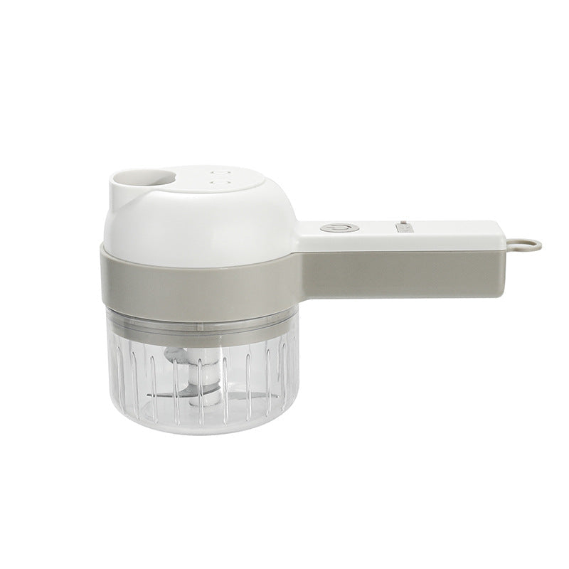 🥳2026 BESTSELLER✨Set tagliaverdure elettrico portatile 5 in 1🥕Affetta, trita e sminuzza in pochi secondi. Ricaricabile, design compatto, lame multiple intercambiabili.