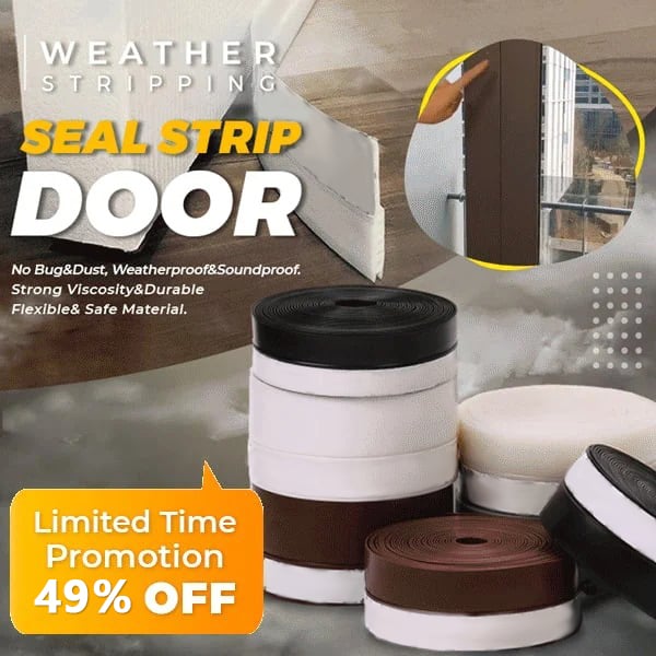 🔥2026 Saldi di Capodanno - Fino al 70% di Sconto🏠 Guarnizione per Porte 5M – Fine a polvere, insetti e rumore!