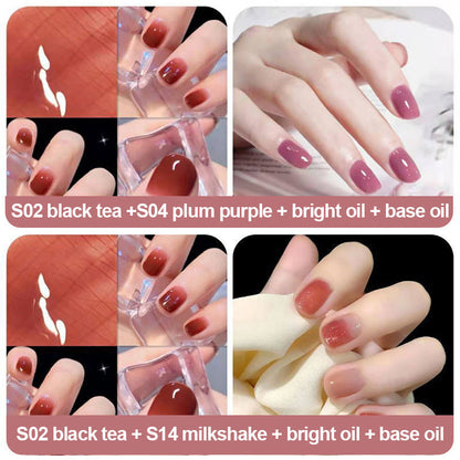 Smalto pelabile per unghie a base d'acqua – Non richiede lampada