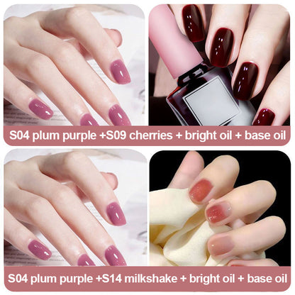 Smalto pelabile per unghie a base d'acqua – Non richiede lampada