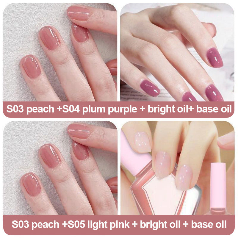 Smalto pelabile per unghie a base d'acqua – Non richiede lampada