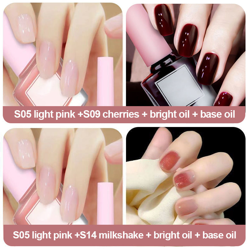 Smalto pelabile per unghie a base d'acqua – Non richiede lampada