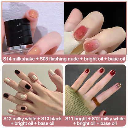 Smalto pelabile per unghie a base d'acqua – Non richiede lampada