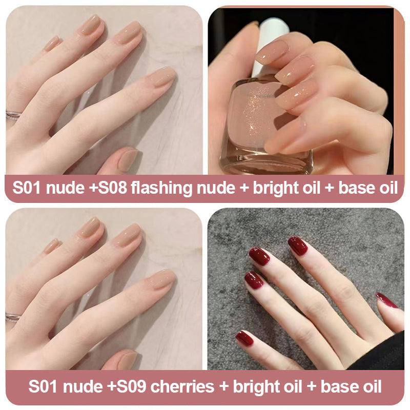 Smalto pelabile per unghie a base d'acqua – Non richiede lampada