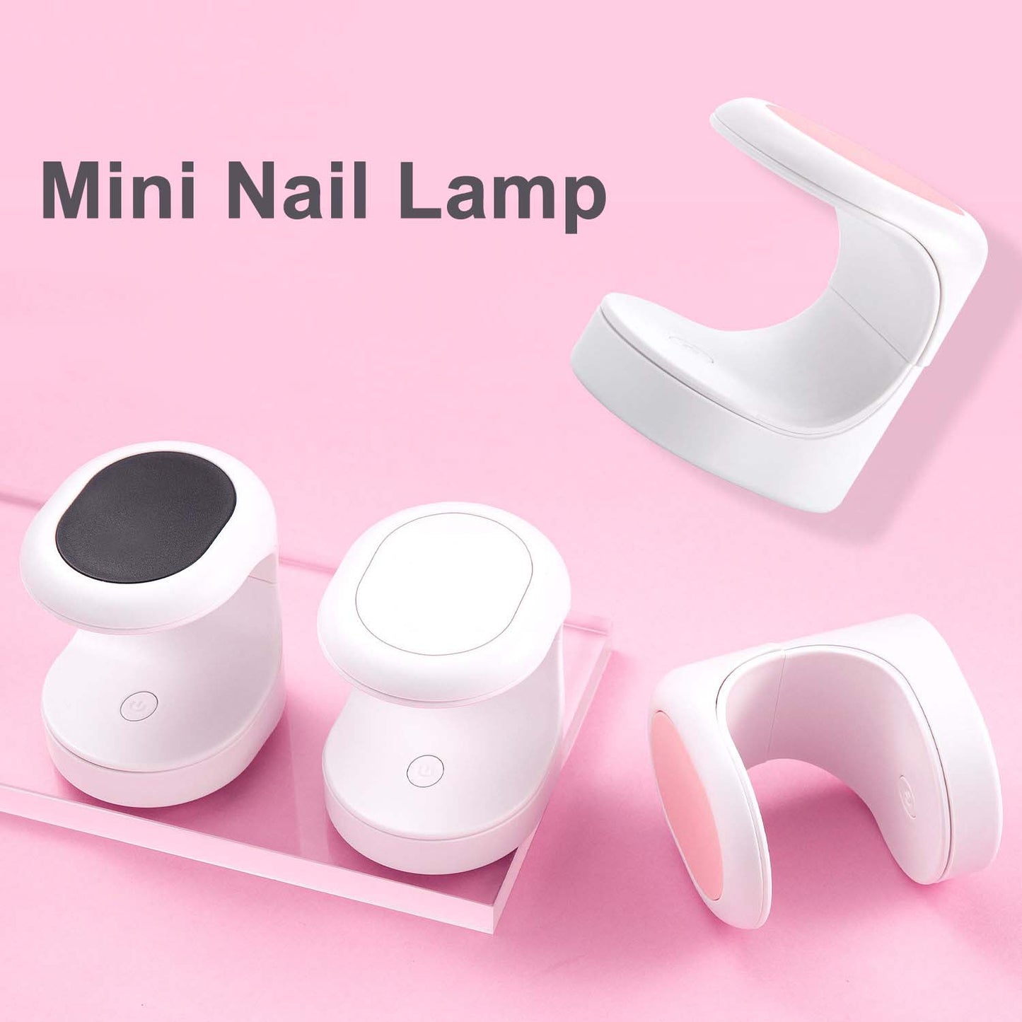 Mini lampada per unghie