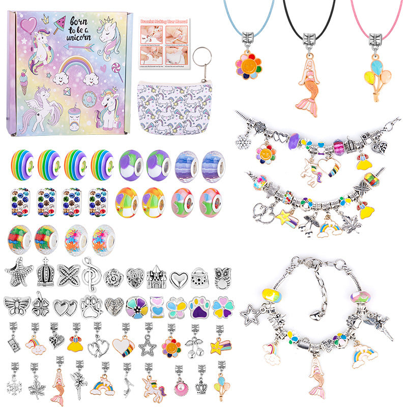 ⏳50% di sconto per un periodo limitato⏰Kit per creare braccialetti con charm | Perline e confezioni regalo💎🎁