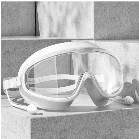 Occhialini da Nuoto Visione Ampia Panoramica, Lenti Antiappannamento e Protezione UV