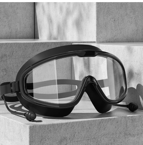 Occhialini da Nuoto Visione Ampia Panoramica, Lenti Antiappannamento e Protezione UV