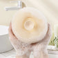 Spugna da bagno a fiore super morbida con ventosa