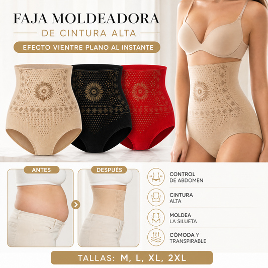 Pantaloncini Modellanti a Vita Alta da Donna