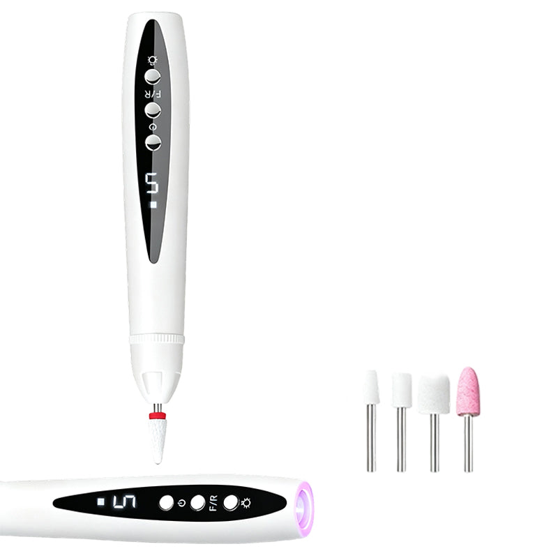 💅✨ Fresa per Unghie Elettrica 2 in 1 con Lampada UV – Portatile, Senza Fili, Per Manicure da Salone Professionale a Casa 💖🔋