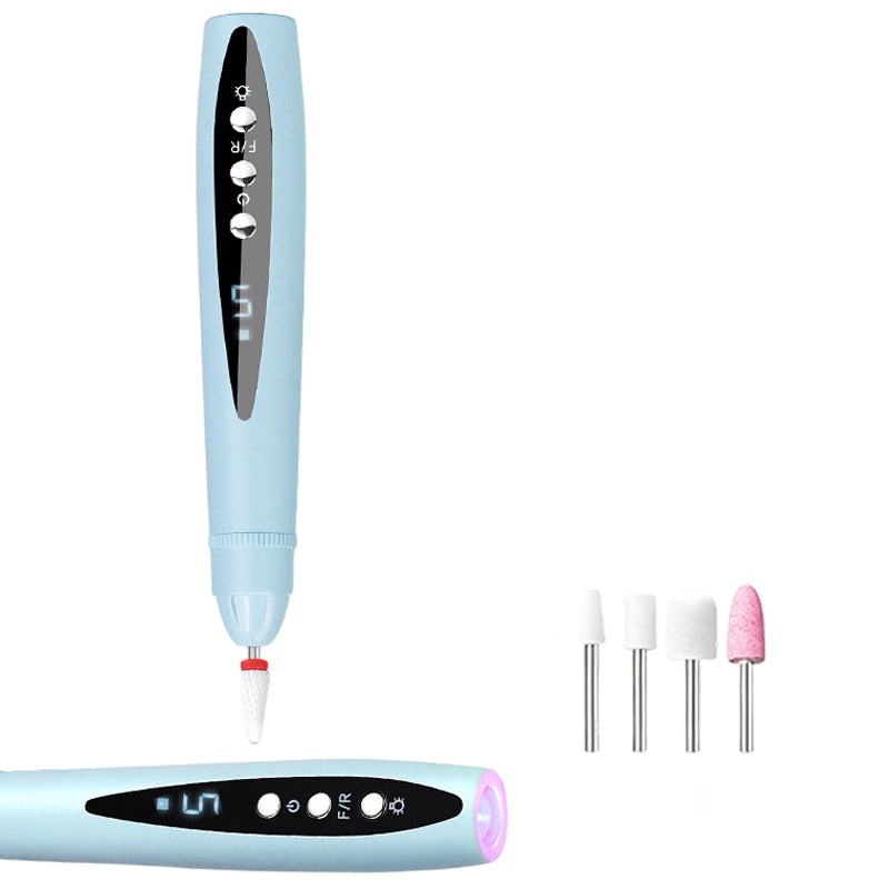 💅✨ Fresa per Unghie Elettrica 2 in 1 con Lampada UV – Portatile, Senza Fili, Per Manicure da Salone Professionale a Casa 💖🔋