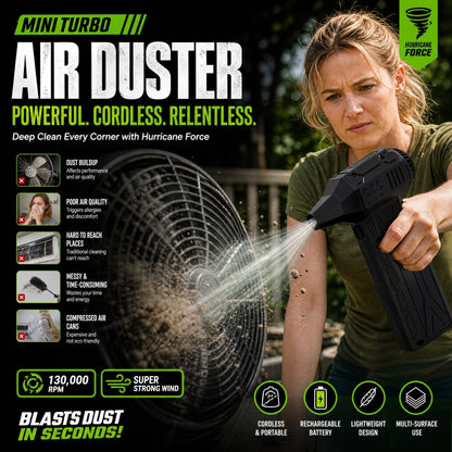 ⏰🔥 OFFERTA LIMITATA: 50% DI SCONTO! 💨 Oltre 50.000 unità vendute! Ventilatore turbo potente, ultraefficiente, compatto e ideale per la casa o l'auto 🚗✨
