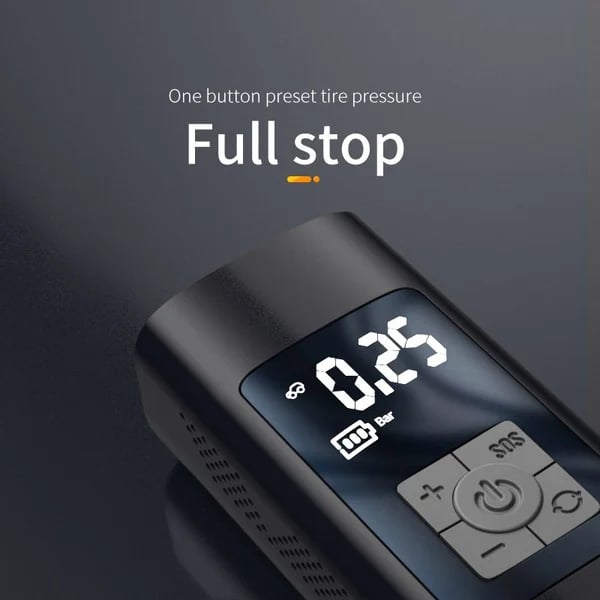 Pompa d’aria portatile per auto