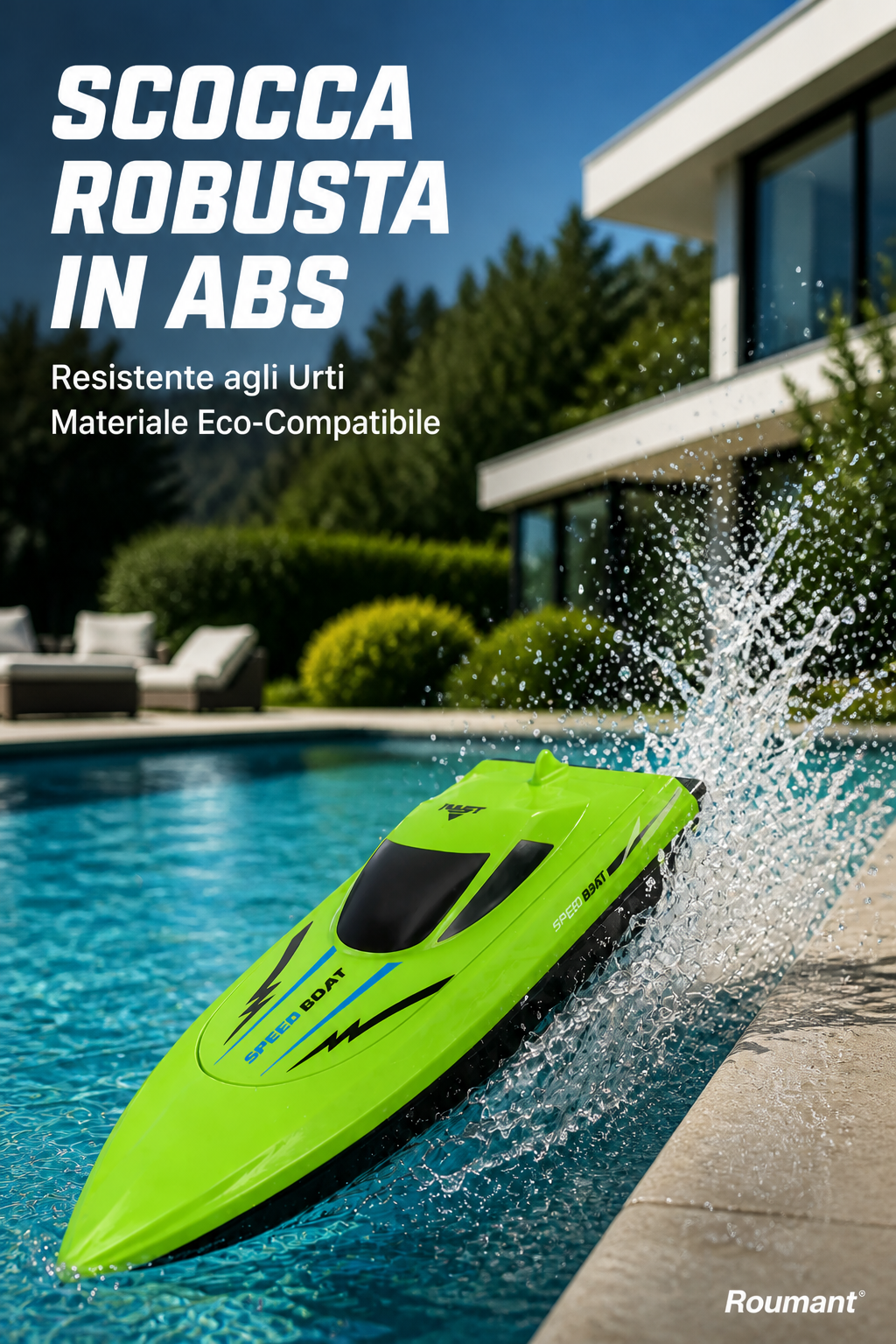 🎮🚢 HALVE PRIJS! 2,4 GHz supersnelle RC-raceboot con due motori 🌊 ⚡ –50% SCONTO (offerta del giorno)