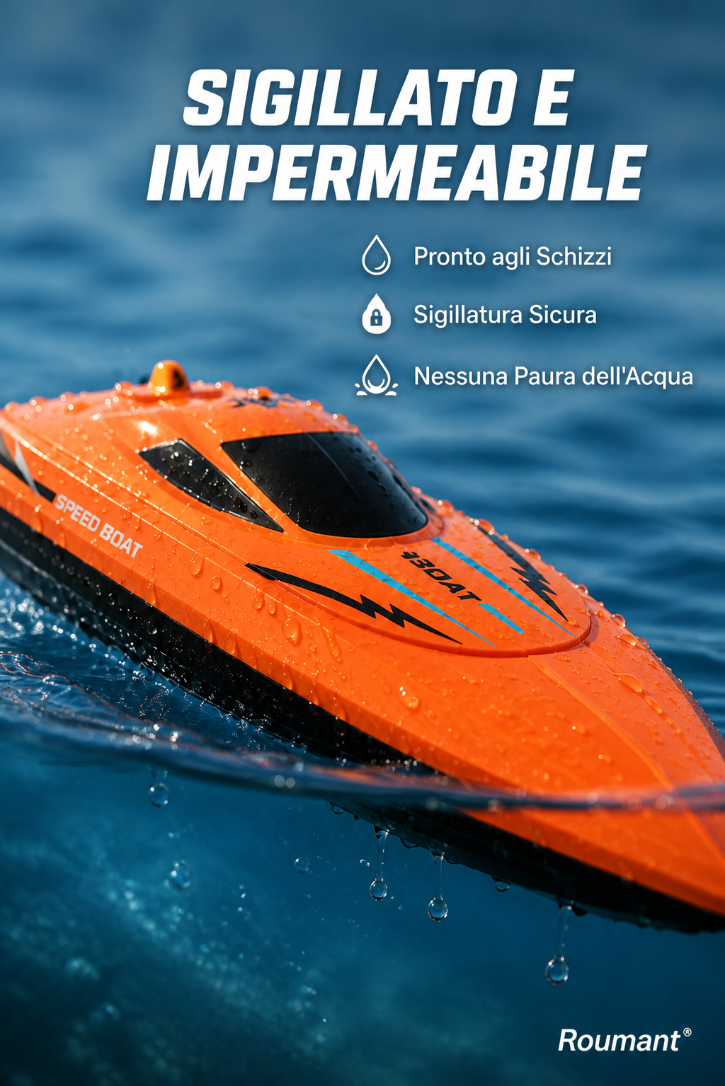 🎮🚢 HALVE PRIJS! 2,4 GHz supersnelle RC-raceboot con due motori 🌊 ⚡ –50% SCONTO (offerta del giorno)