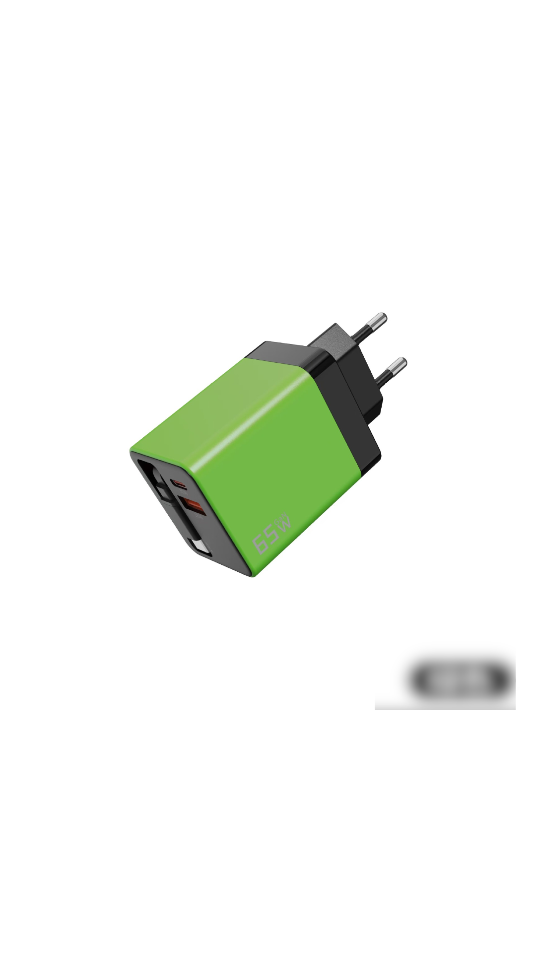 ⚡ Caricabatterie GaN 80W 3 in 1 con Cavo Type-C Retraibile 🔌🎒 - Ricarica Ultra-Veloce PD | USB-C + USB-A | Compatto & Portatile | 4 Colori | -50%