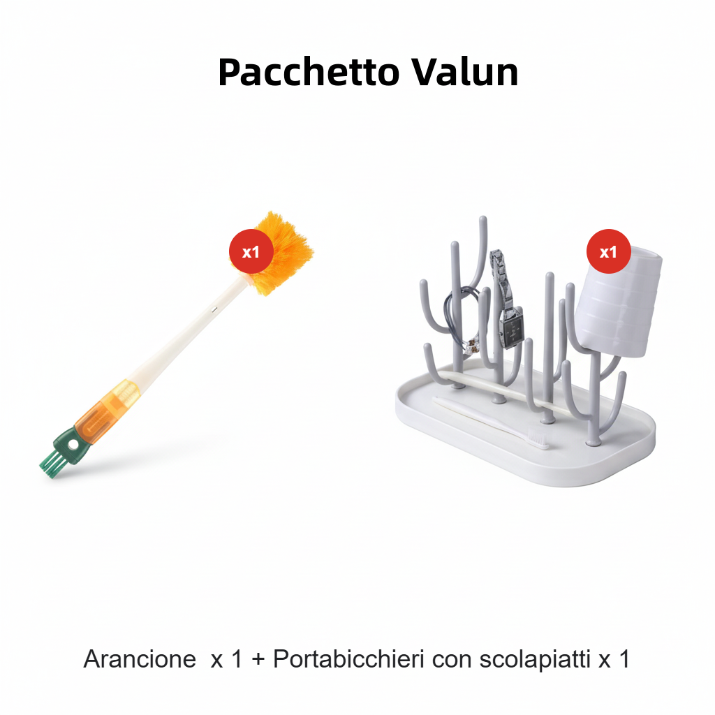 Spazzola Multifunzionale 5 in 1 per Tazze