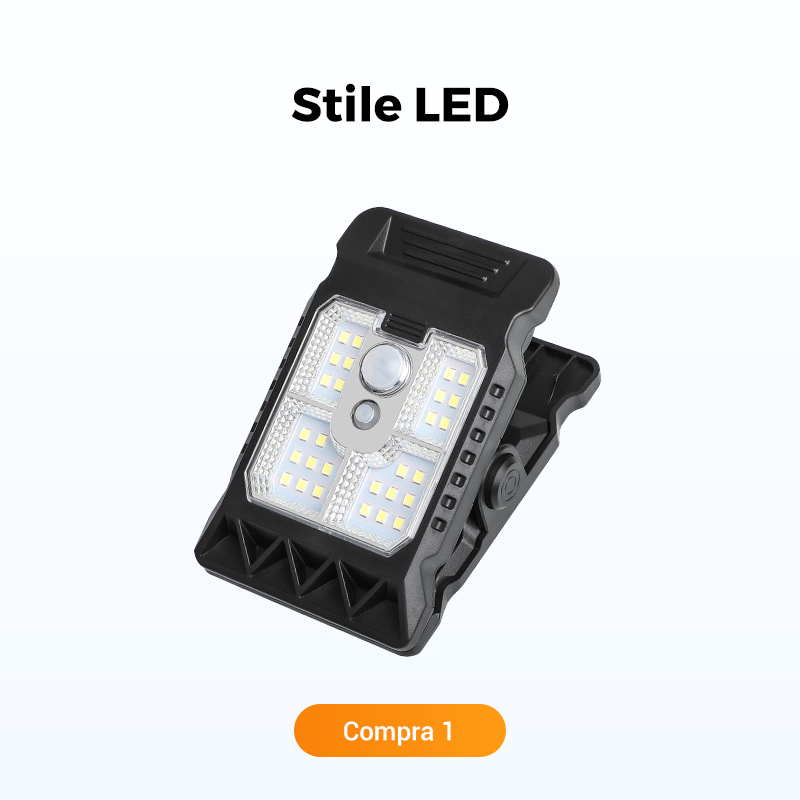 Lampada solare da esterno con sensore di moviment