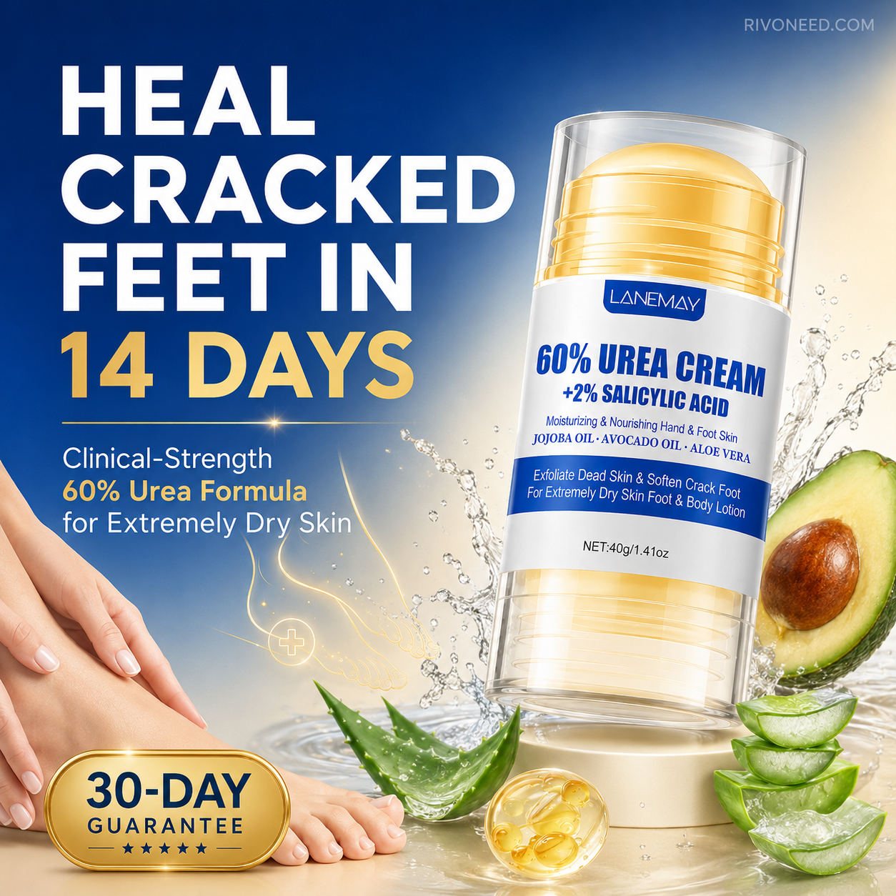 🔥 OFFERTA – Crema piedi anti-screpolature, idratazione intensiva in un solo gesto! 👣✨