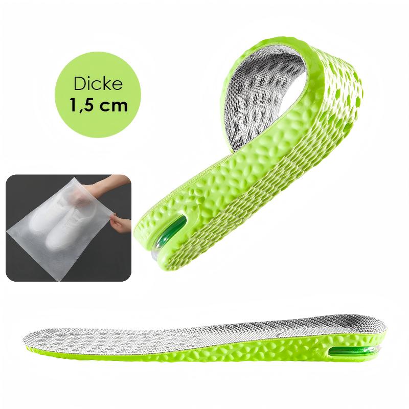 Comode solette con cuscinetto d'aria ed effetto rialzo