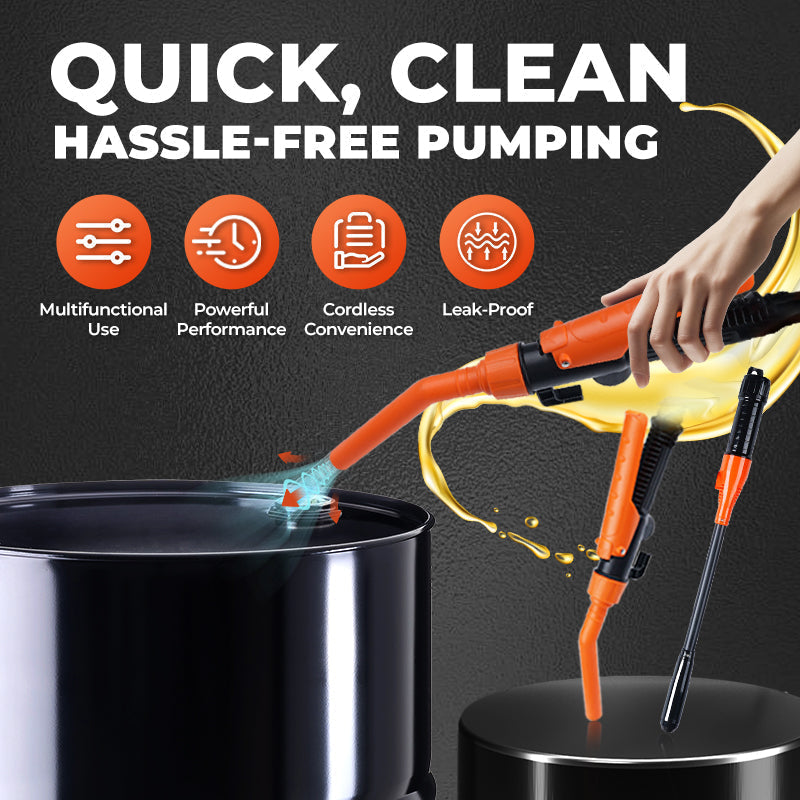 💎 50% OFF! 💎 Battery Powered Liquid Transfer Pump – Fast Siphoning, Auto-Stop & Multi-Fluid Use (Fuel/Water/Oil) 🔋🚗