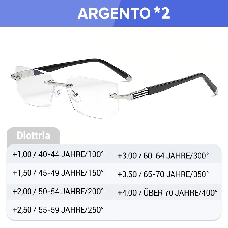 💖Acquista 1 e ricevi 1 gratis🔥Occhiali da lettura progressivi con elevata durezza e anti luce blu per l'uso da lontano e da vicino