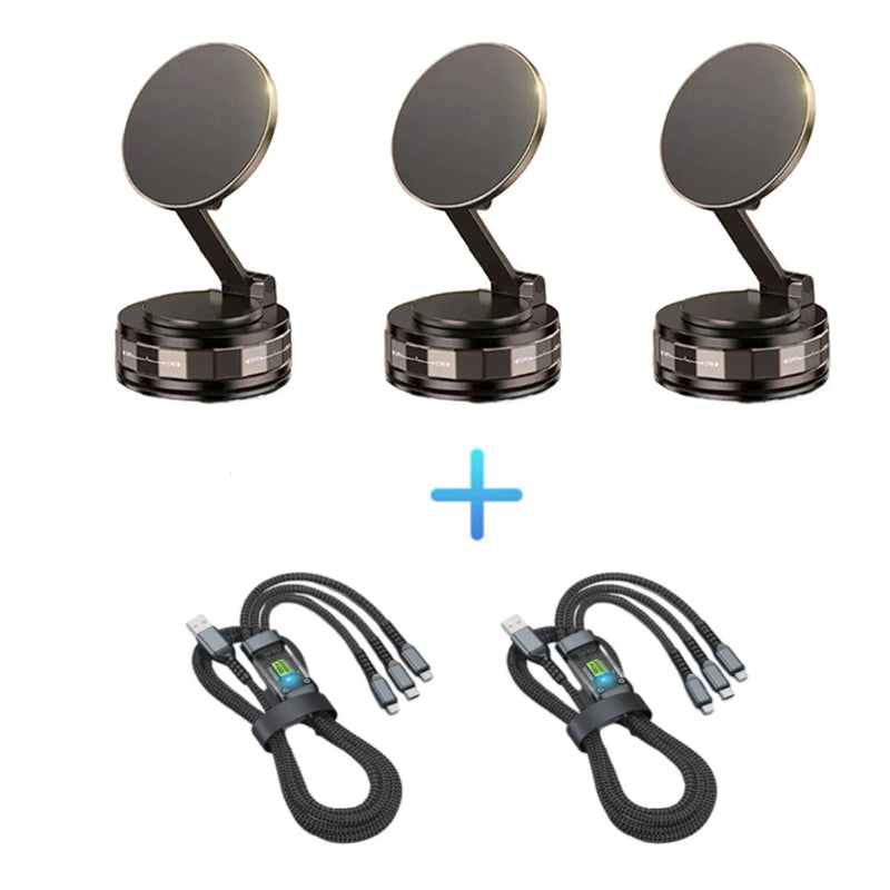 🔥 LAST DAY PROMOTION - 70%OFF🔥 Buy More Save More🔄360° Adjustable Vacuum Magnetic Phone Holder📱🚗