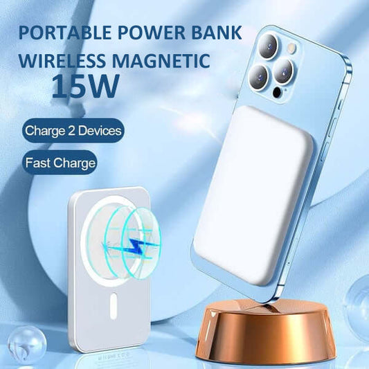 🥳OFFERTA SPECIALE 2026🥳💞OLTRE 50.000 VENDUTI!💎🔋 SCONTO DEL 50%! Power Bank magnetico rapido da 15 W: ricarica wireless a tutta velocità! Si aggancia e ricarica il telefono senza sforzo. La soluzione rapida e senza cavi. ⚡🧲