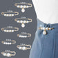 ✨Spille con perle, spille di sicurezza per abiti, pantaloni, gonne, cardigan, colletti, spille con strass e perle finte per donne e ragazze, spille di sicurezza estensibili per pantaloni.