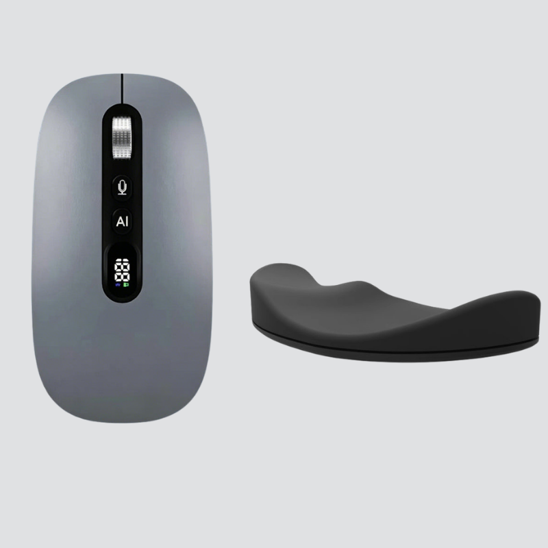 🖱️ 50% DI SCONTO ORA! 💬 Mouse Wireless AI con Controllo Vocale – Controllo vocale, wireless e alimentato da AI – Aumenta la produttività per lavoro e uso quotidiano ✨