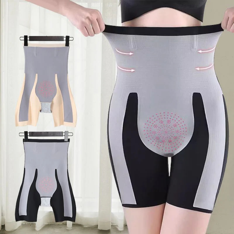 Pantaloncini a vita alta a metà coscia