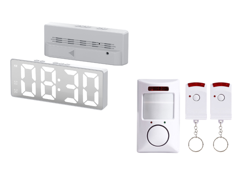 ⚡ Vendite calde 🔥 Fotocamera orologio digitale intelligente con WiFi dual band (5 GHz e 2,4 GHz) | Sistema di sicurezza domestica e monitoraggio in tempo reale