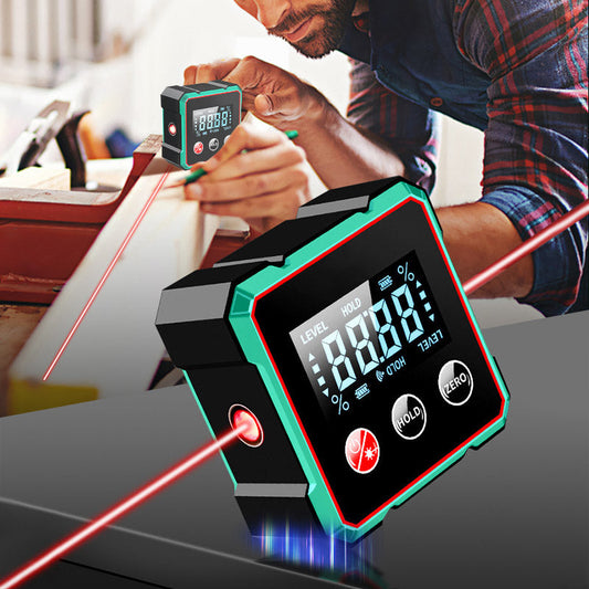 📢🔧 OFFERTA IMPERDIBILE SCONTO 49% 🔥 Livella Digitale Angolare Magnetica 4 Lati con Laser