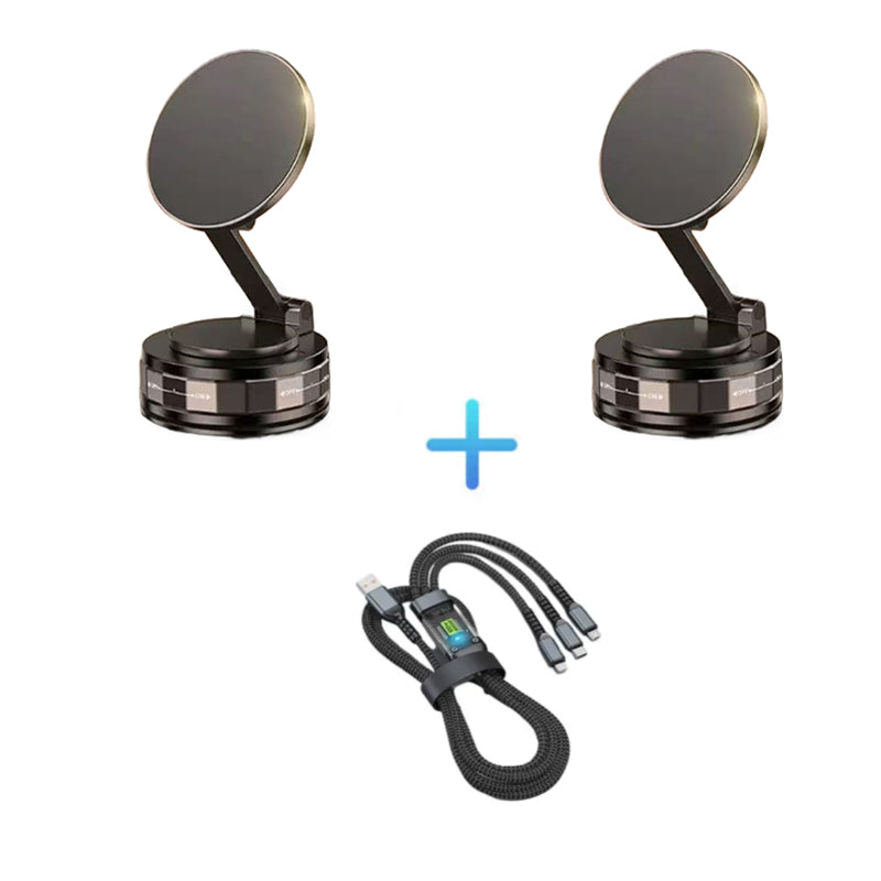 🔥 LAST DAY PROMOTION - 70%OFF🔥 Buy More Save More🔄360° Adjustable Vacuum Magnetic Phone Holder📱🚗