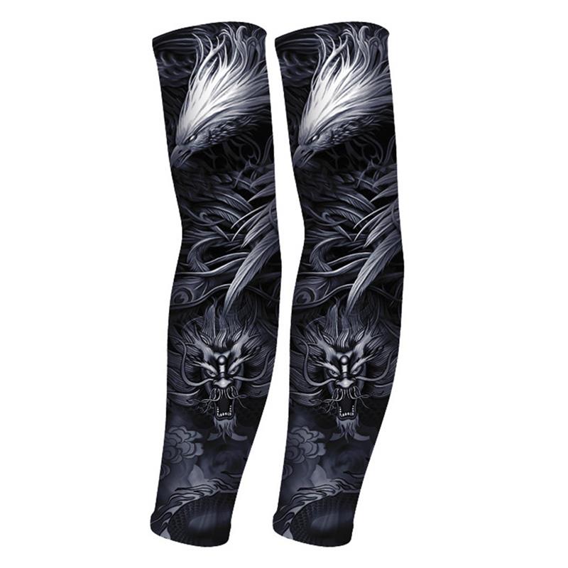 🛡️❄️ Manica in seta ghiaccio anti-UV per tatuaggi ☀️💪