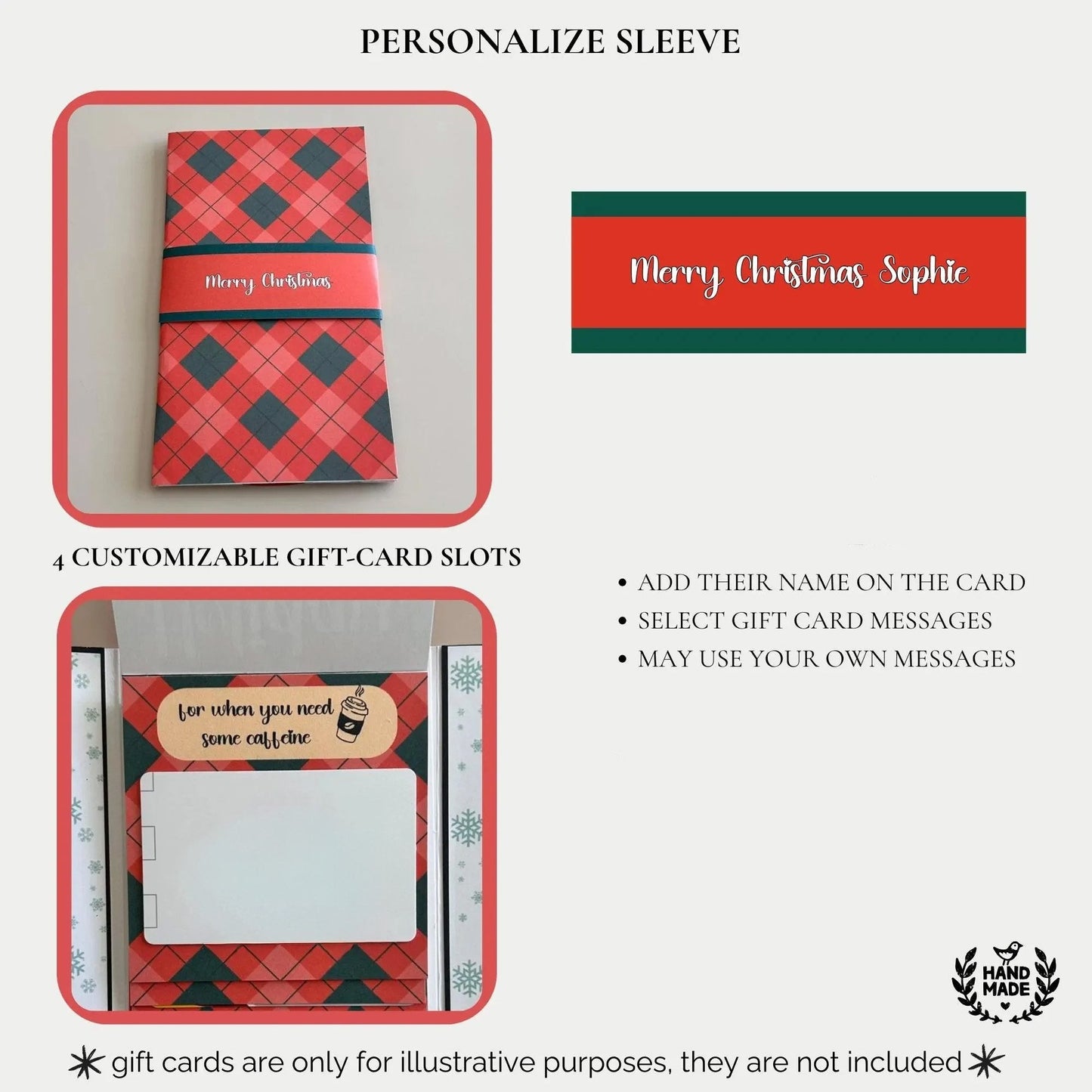 ⏰ Offerta a sorpresa: OGGI COMPRI 1 E NE RICEVI 1 GRATIS!!! 🎄 Oltre 50.000 venduti! 🎁✨ Portacard natalizio a forma di libro - Una sorpresa artigianale per Natale, design festivo e la magia di un regalo fatto col cuore 🎅
