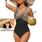 Costume da Bagno Intero Donna Modellante Effetto Pancia Piatta
