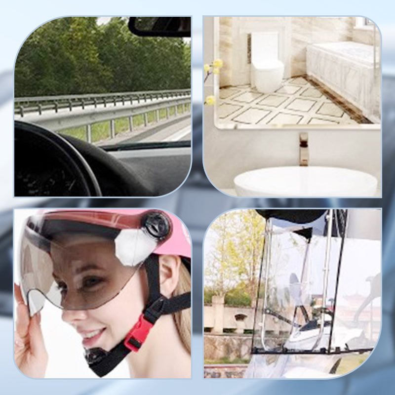 💧✨ Spray antiappannamento per vetri – Dì Addio all’appannamento del vetro e alla scarsa visibilità! 🚫 Effetto antiappannamento a lunga durata, formula ecologica, adatto auto, specchi e visiere 🚗 ✨