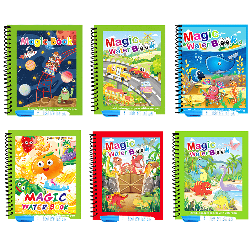 🌹ACQUISTA 1 PRENDI 1🔥Promozione estiva 🎁✨️Libro magico sull'acqua📚️🎨🧠