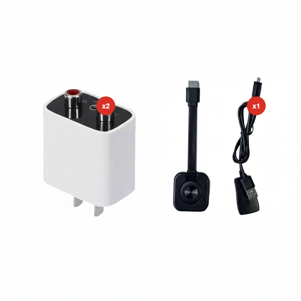 Adattatore Audio Bluetooth Stereo Hi-Fi con Uscita AUX/RCA